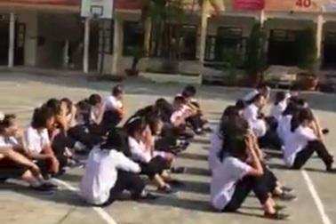 Thành lập đoàn kiểm tra làm rõ vụ thầy giáo cố tình "đày" học sinh phơi nắng