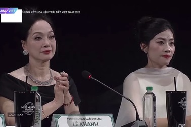 Khán giả tranh luận khoảnh khắc NSND Lê Khanh đặt câu hỏi cho á hậu