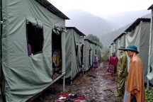 Nguy cơ sạt lở, huyện biên giới Việt - Lào sơ tán gấp hàng trăm người dân