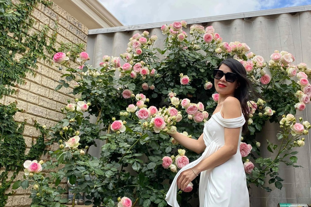 Vợ chồng Việt biến sân 60m2 tại Úc thành công viên hoa hồng ấn tượng - 2 Vợ chồng Việt biến sân 60m2 tại Úc thành công viên hoa hồng ấn tượng - 2