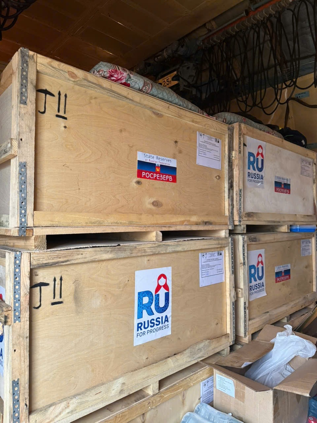 Máy bay Nga chuyển 30 tấn hàng hóa hỗ trợ Việt Nam sau thiên tai - 3