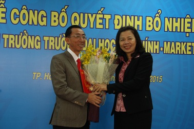Trường ĐH Tài chính Marketing có hiệu trưởng mới