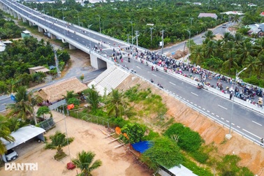 Ngắm cầu Rạch Miễu 2 gần 7.000 tỷ đồng trước ngày thông xe