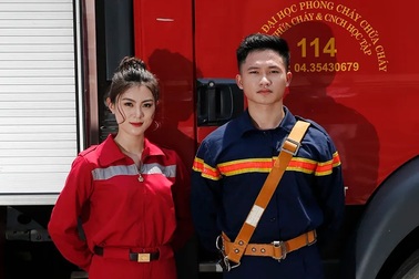 Ngắm nhìn 10 cặp đôi đẹp nhất trường Phòng cháy chữa cháy 2019