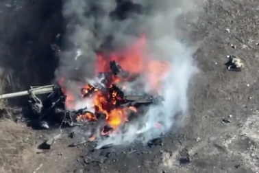 Pháo tự hành mạnh nhất của Nga nổ tung sau màn tập kích tại Donetsk