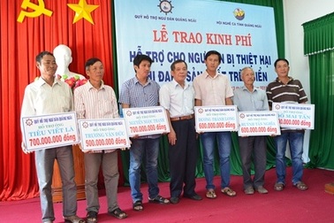 Gần 5 tỷ đồng tiếp sức ngư dân bám biển, bảo vệ chủ quyền