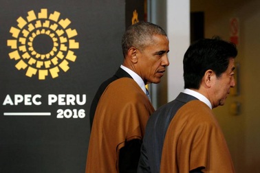 Chính quyền Tổng thống Obama phật lòng vì cuộc gặp của ông Trump với Thủ tướng Nhật