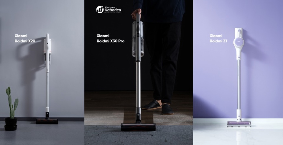Vietnam Robotics - Đơn vị độc quyền phân phối máy hút bụi lau nhà cầm tay Xiaomi Roidmi - 2 Vietnam Robotics - Đơn vị độc quyền phân phối máy hút bụi lau nhà cầm tay Xiaomi Roidmi - 2