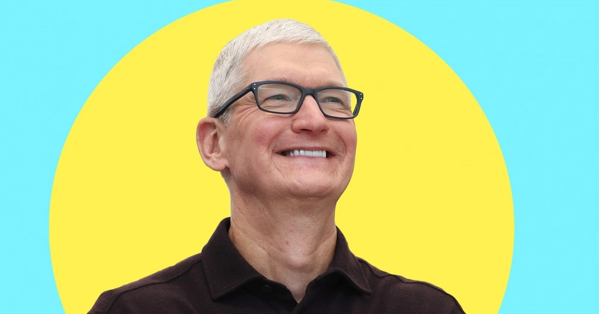 Phải sau 9 năm dẫn dắt Apple, khối tài sản của Tim Cook mới cán mốc 1 tỷ USD (Ảnh: Apple).