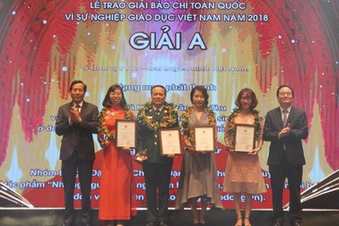 43 tác phẩm xuất sắc giành giải báo chí về giáo dục