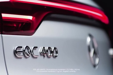 Mercedes-Benz EQC - Phiên bản chạy điện của GLC