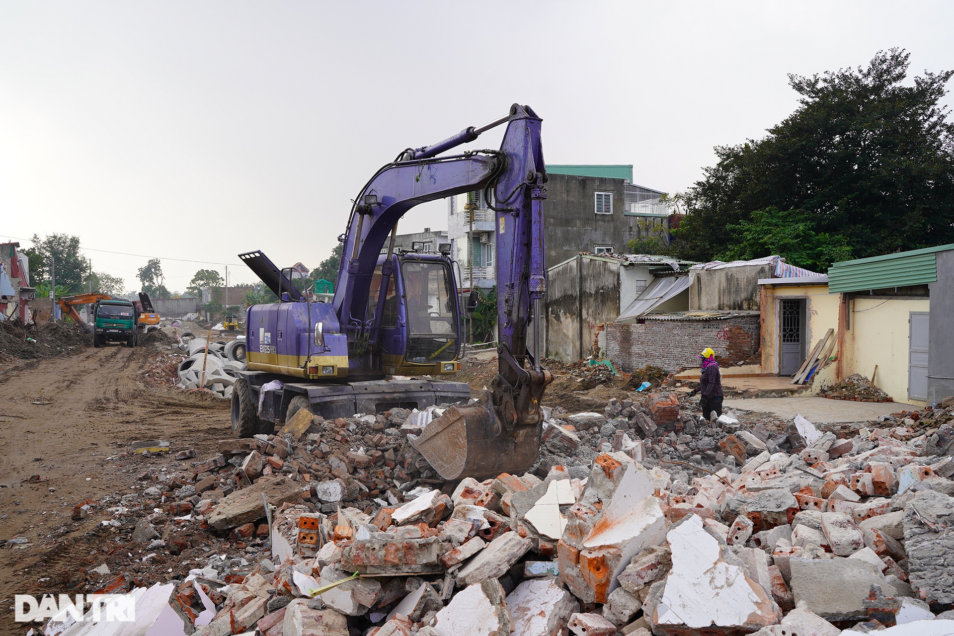 Công trường xây dựng đường vành đai 2 hơn 1.300 tỷ đồng ở Hải Phòng - 7 Công trường xây dựng đường vành đai 2 hơn 1.300 tỷ đồng ở Hải Phòng - 7