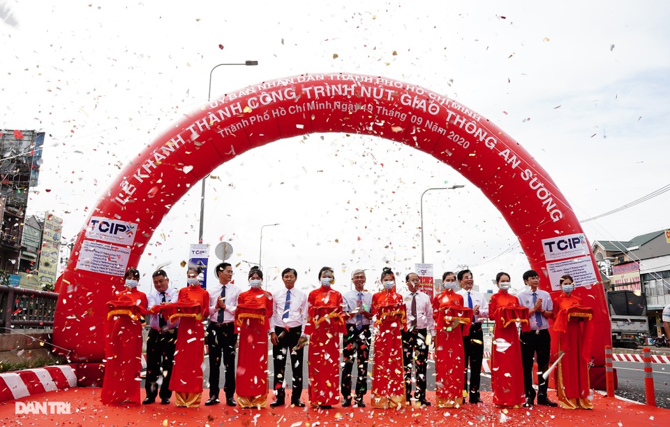 TPHCM khánh thành nút giao thông 3 tầng ở cửa ngõ Tây Bắc - 1 TPHCM khánh thành nút giao thông 3 tầng ở cửa ngõ Tây Bắc - 1