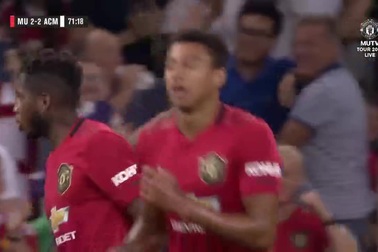 AC Milan 2-2 Man Utd: Lingard quân bình tỉ số cho "Quỷ đỏ"