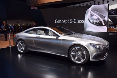 Mercedes-Benz S-Class coupé concept chính thức ra mắt