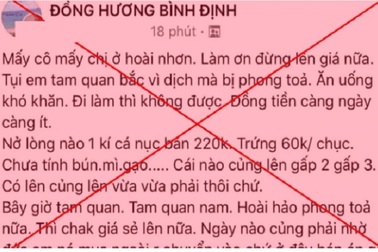 Tung tin thực phẩm tăng giá gấp 2-3 lần, thanh niên bị phạt 12,5 triệu đồng
