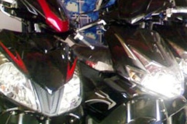 Phát hiện và thu giữ xe ga nhái mác Honda
