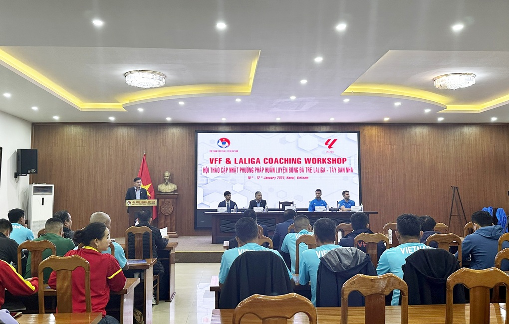 VFF phối hợp cùng La Liga cập nhật phương pháp huấn luyện bóng đá trẻ - 1 VFF phối hợp cùng La Liga cập nhật phương pháp huấn luyện bóng đá trẻ - 1