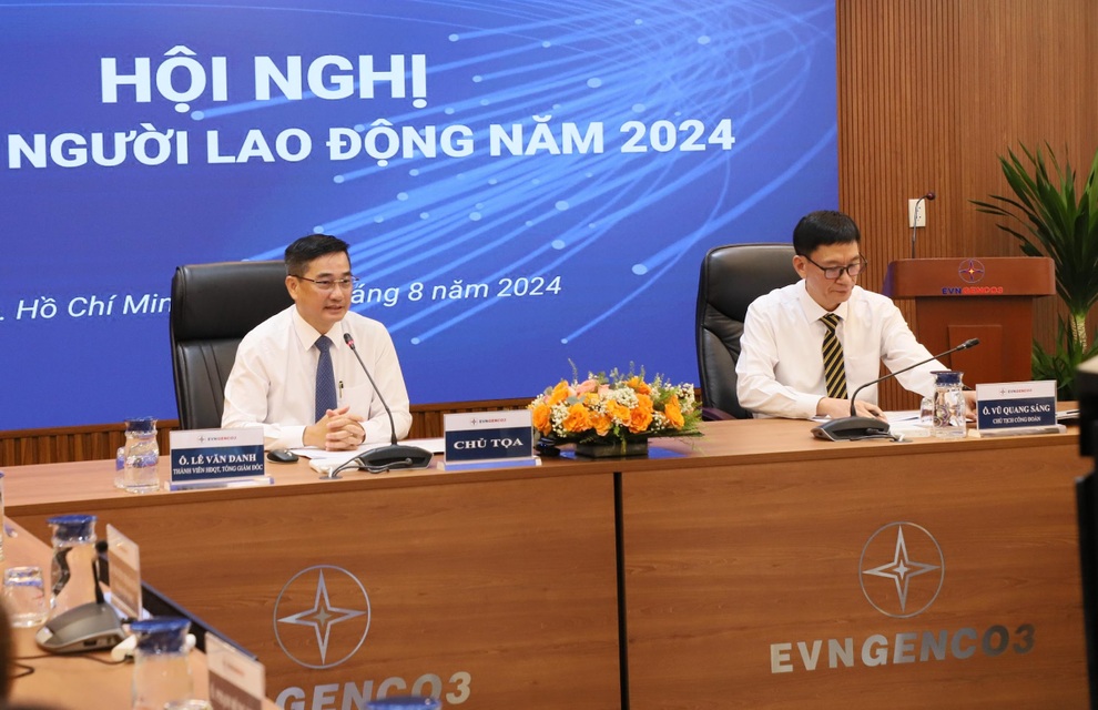 EVNGENCO3 tổ chức hội nghị người lao động năm 2024 - 2 EVNGENCO3 tổ chức hội nghị người lao động năm 2024 - 2