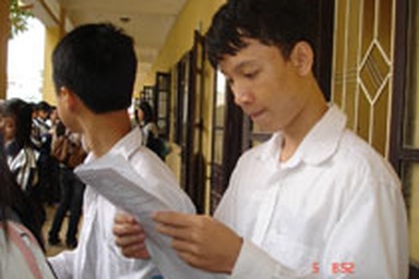 320.000 học sinh trượt tốt nghiệp