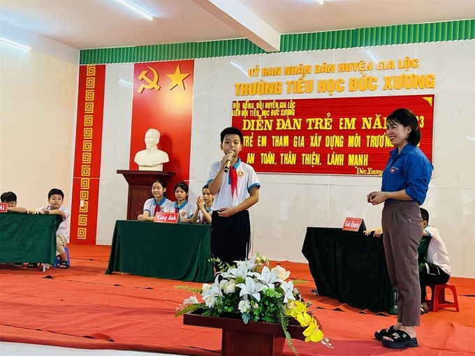 Diễn đàn Trẻ em tại Hải Dương.
