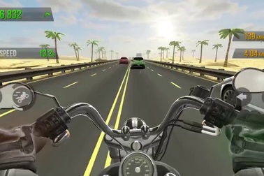 Game đua xe mô-tô với đồ họa đẹp mắt cho người yêu tốc độ