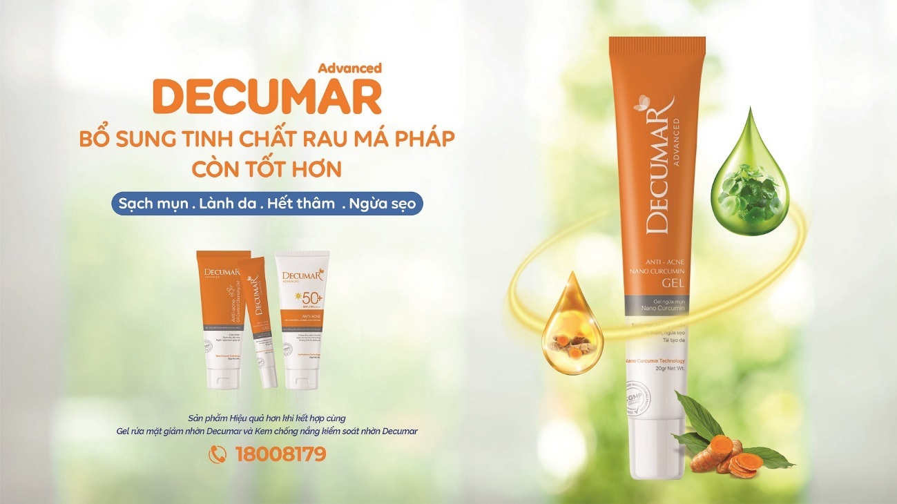 Decumar Advanced phiên bản chăm sóc da mụn hoàn hảo mới: Nhanh hơn, đột phá hơn - 2