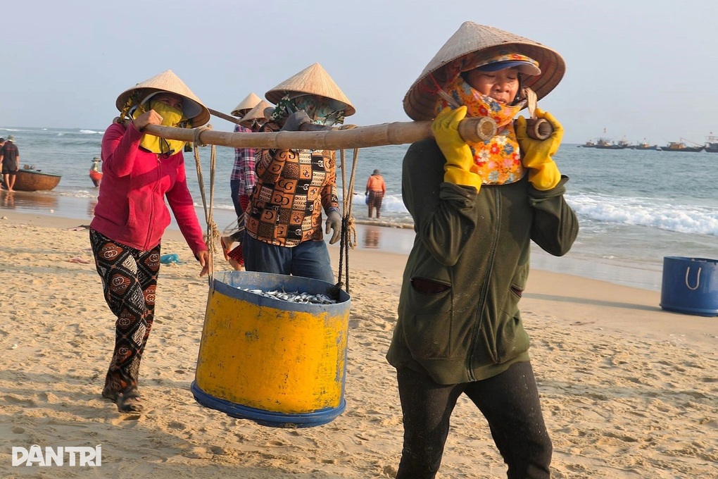 Nữ phu cá oằn mình trên cát, lấy nắng nóng làm vui - 2