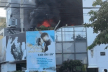 Cháy tại nhà hàng tiệc cưới ở TPHCM
