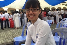 Gặp nữ sinh học xuất sắc nhất trường chuyên Lê Hồng Phong năm 2019