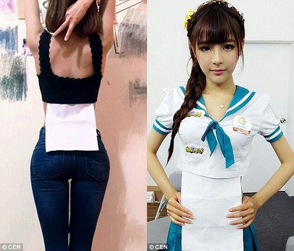 Dân mạng Trung Quốc khoe “vòng eo con kiến” bằng... tai nghe điện thoại - 6 Dân mạng Trung Quốc khoe “vòng eo con kiến” bằng... tai nghe điện thoại - 6