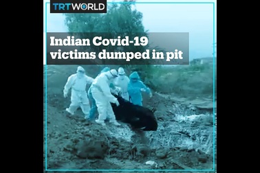 Video thi thể nạn nhân Covid-19 bị vứt xuống hố