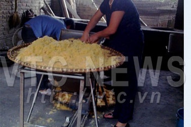 Kinh hoàng những mẻ ruốc siêu bẩn dồn về Hà Nội