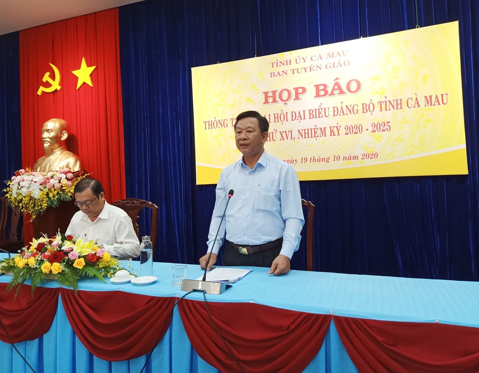Cà Mau: Đương kim Bí thư Tỉnh ủy và Chủ tịch tỉnh được giới thiệu tái cử - 1 Cà Mau: Đương kim Bí thư Tỉnh ủy và Chủ tịch tỉnh được giới thiệu tái cử - 1