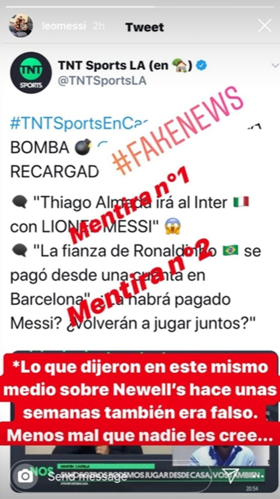 Messi tức giận trước tin giả về việc chia tay Barcelona - 2 Messi tức giận trước tin giả về việc chia tay Barcelona - 2