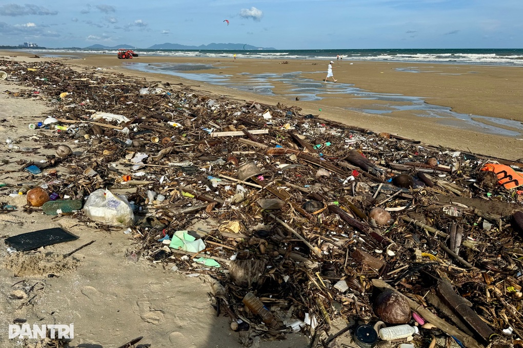 Rác đại dương phủ kín hơn 3km bờ biển Vũng Tàu - 1