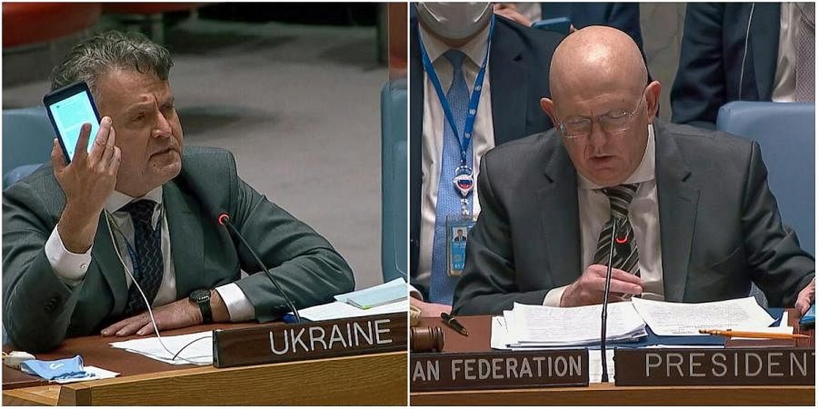 Nga - Ukraine đấu khẩu tại Liên Hợp Quốc vì chiến dịch quân sự của Moscow - 1 Nga - Ukraine đấu khẩu tại Liên Hợp Quốc vì chiến dịch quân sự của Moscow - 1