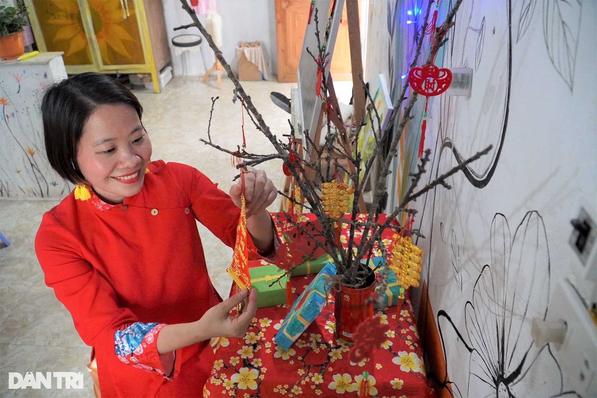 Nghỉ việc ở Hà Nội, cô gái trẻ về quê mở lớp dạy vẽ cho trẻ em - 1 Nghỉ việc ở Hà Nội, cô gái trẻ về quê mở lớp dạy vẽ cho trẻ em - 1