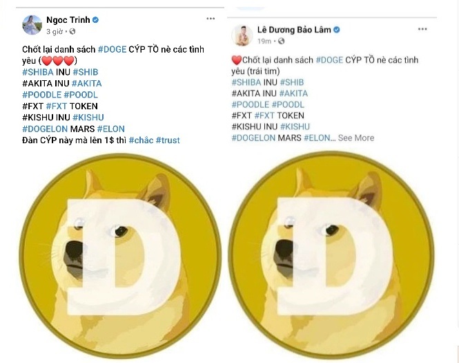 Người nổi tiếng kêu gọi đầu tư tiền ảo: Cẩn thận mất cả chì lẫn chài - 1 Người nổi tiếng kêu gọi đầu tư tiền ảo: Cẩn thận mất cả chì lẫn chài - 1