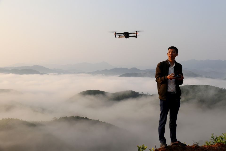 Mây giăng kín như bồng lai tiên cảnh trên đỉnh Giăng Màn - 5 Mây giăng kín như bồng lai tiên cảnh trên đỉnh Giăng Màn - 5