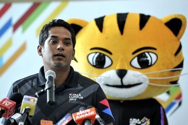 Bộ trưởng thể thao Malaysia tham dự SEA Games trên tư cách vận động viên