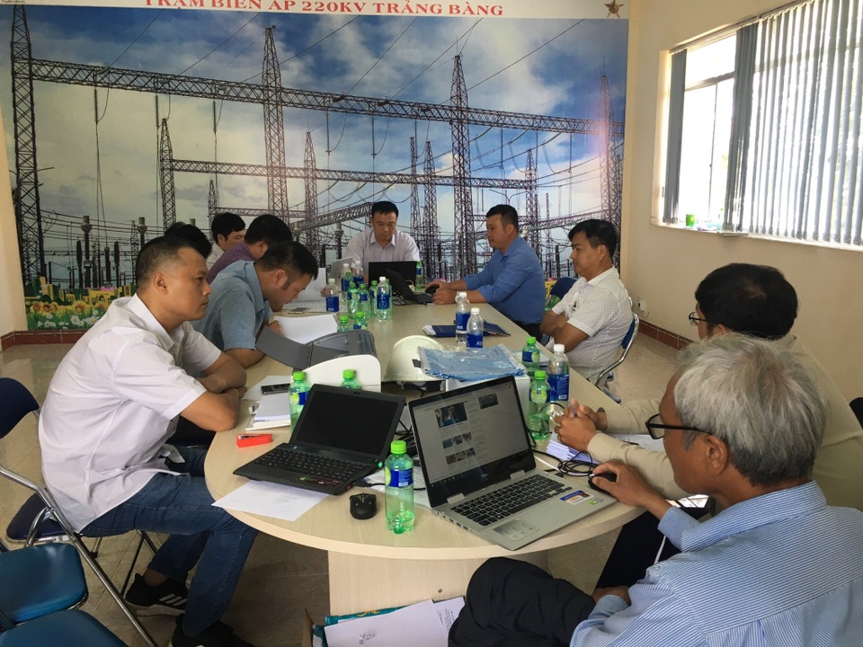 SPMB đóng điện đưa công trình nâng khả năng tải ĐZ 220kV Củ Chi - Trảng Bàng - 2 SPMB đóng điện đưa công trình nâng khả năng tải ĐZ 220kV Củ Chi - Trảng Bàng - 2