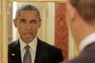 Những hình ảnh vui nhộn của Tổng thống Obama gây "bão" trên mạng