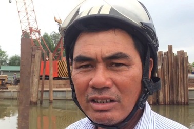 Hàng chục ngàn ha lúa ở Kiên Giang sắp chết vì nước mặn "bao vây"