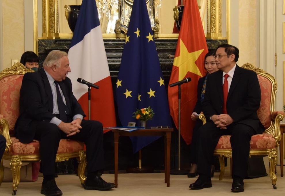 Thủ tướng Phạm Minh Chính đề nghị Pháp hỗ trợ trùng tu cầu Long Biên - 1 Thủ tướng Phạm Minh Chính đề nghị Pháp hỗ trợ trùng tu cầu Long Biên - 1