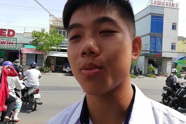 Thí sinh Bạc Liêu nhận định đề thi Ngữ Văn.