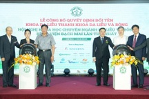 Bệnh viện Bạch Mai điều trị thêm chuyên ngành bỏng