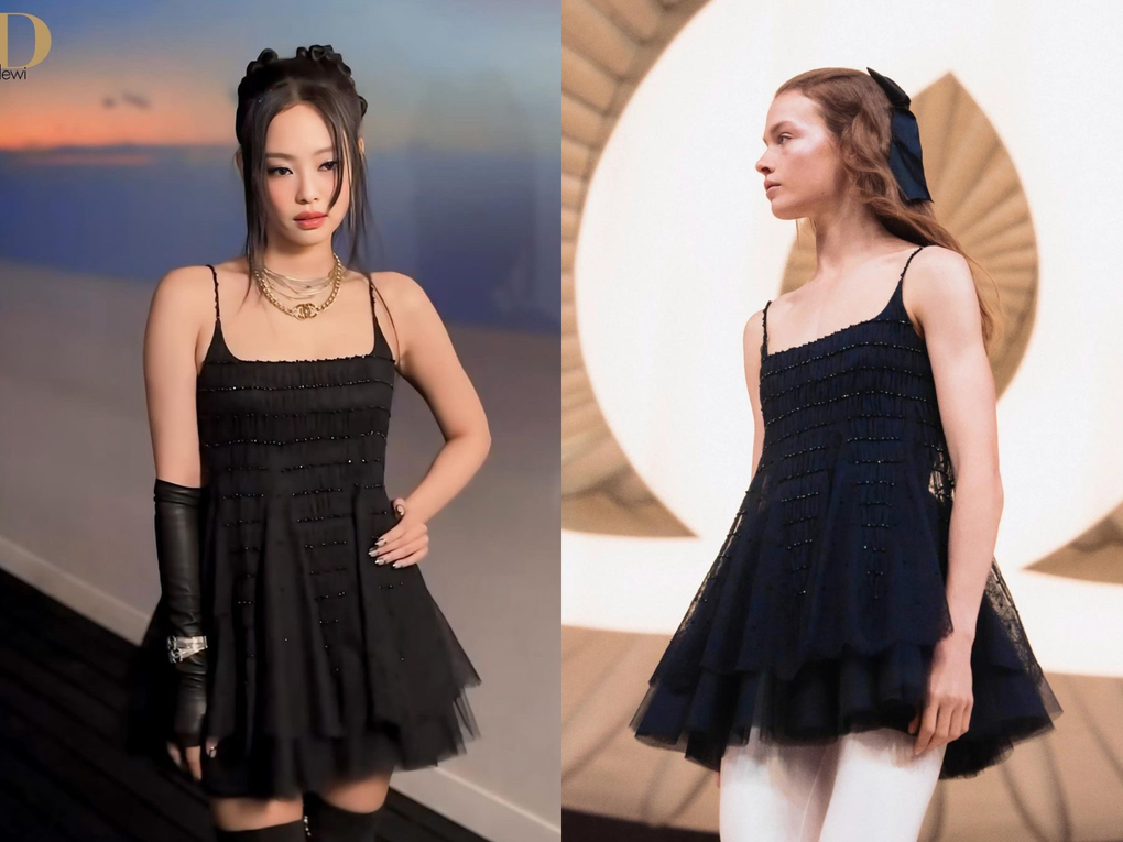 Jennie diện thiết kế đắt giá, Gigi Hadid yêu kiều sải bước tại show Chanel - 2 Jennie diện thiết kế đắt giá, Gigi Hadid yêu kiều sải bước tại show Chanel - 2