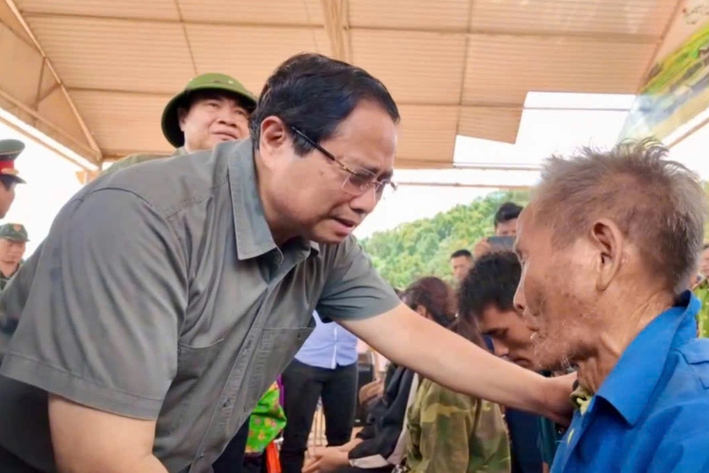 Thủ tướng kiểm tra, chỉ đạo công tác khắc phục hậu quả mưa lũ ở Điện Biên - 2 Thủ tướng kiểm tra, chỉ đạo công tác khắc phục hậu quả mưa lũ ở Điện Biên - 2