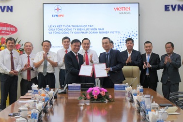 Viettel và EVN SPC hợp tác chiến lược thực hiện chuyển đổi số ngành điện miền Nam